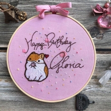 動物刺繡工作坊