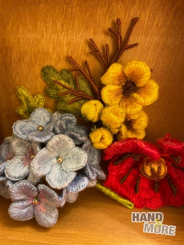 立體花刺繡工作坊