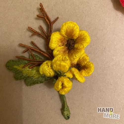 立體花刺繡工作坊